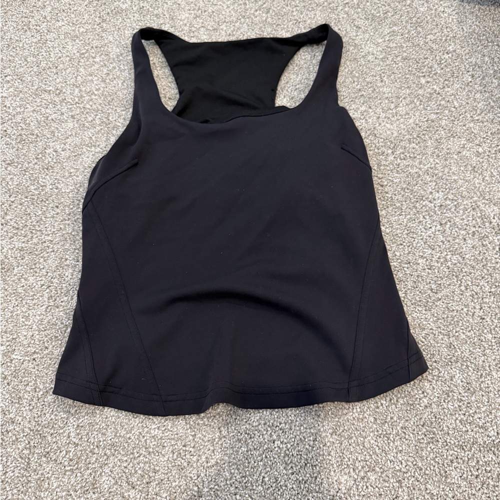 Lululemon Women's Black Tank Top size 6 / small
